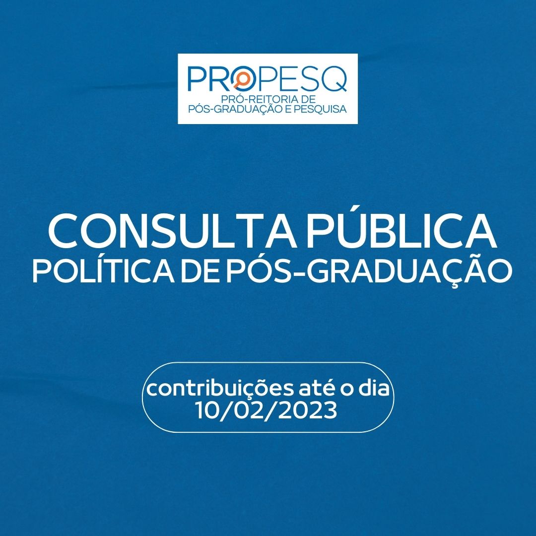 Consulta Publica_Politica de Pos_graduacao
